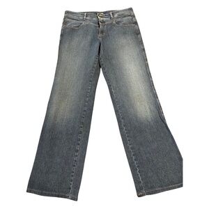 Rosner Audrey 2 Straight Leg High Rise Medium Wash